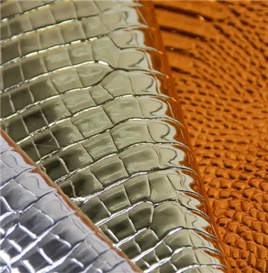 Ulgurji Yangi Pu Teri Yaltiroq